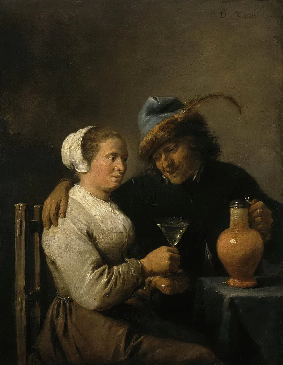 Scena galante in taverna - The Hermitage, St. Petersburg